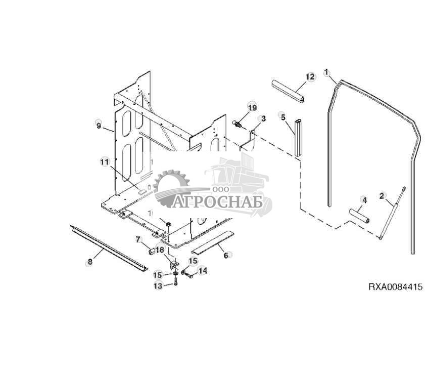 Front Assembly and Seals 